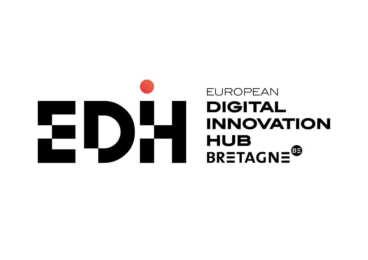 Logo de l’European Digital Innovation Hub (EDIH) Bretagne